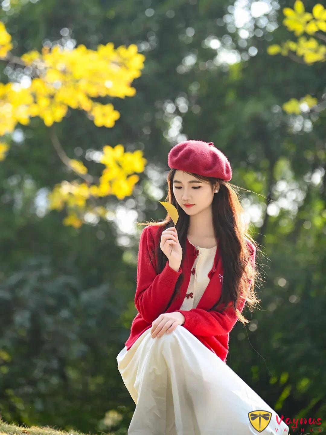 有草地就能拍!秋冬公园氛围感神图