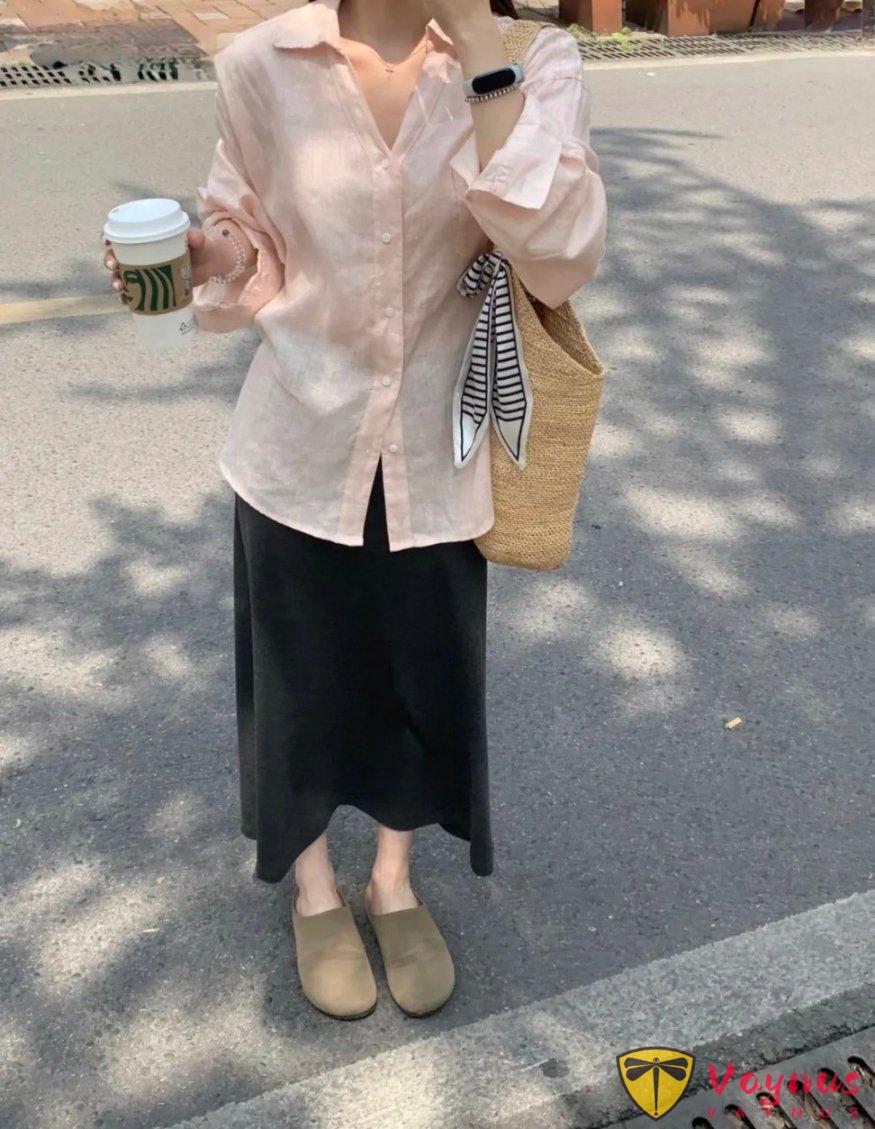 灰色半裙怎麼搭
