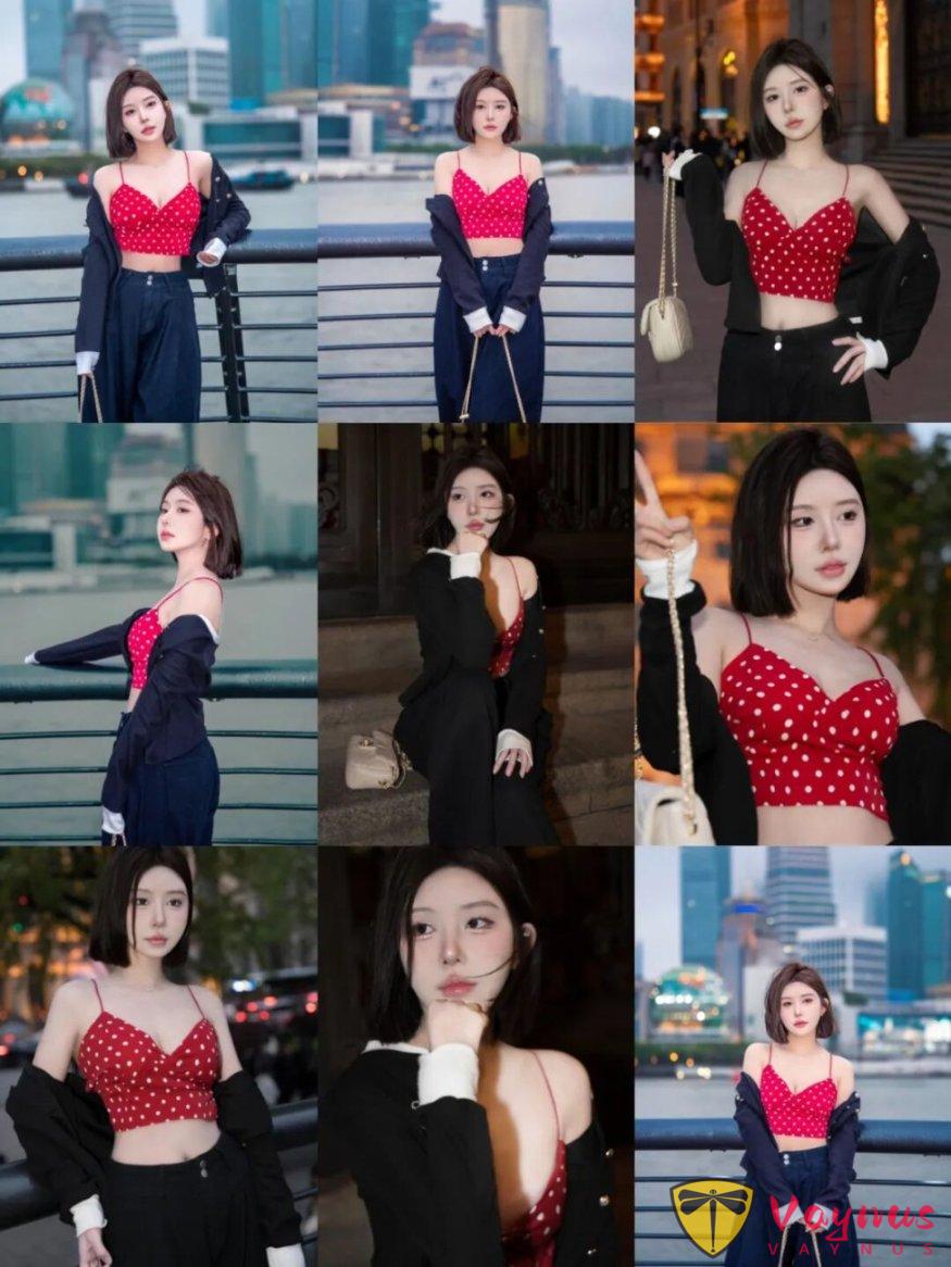 9个外滩拍照姿势,性感撩人秀身材,做个自信张扬的都市丽人