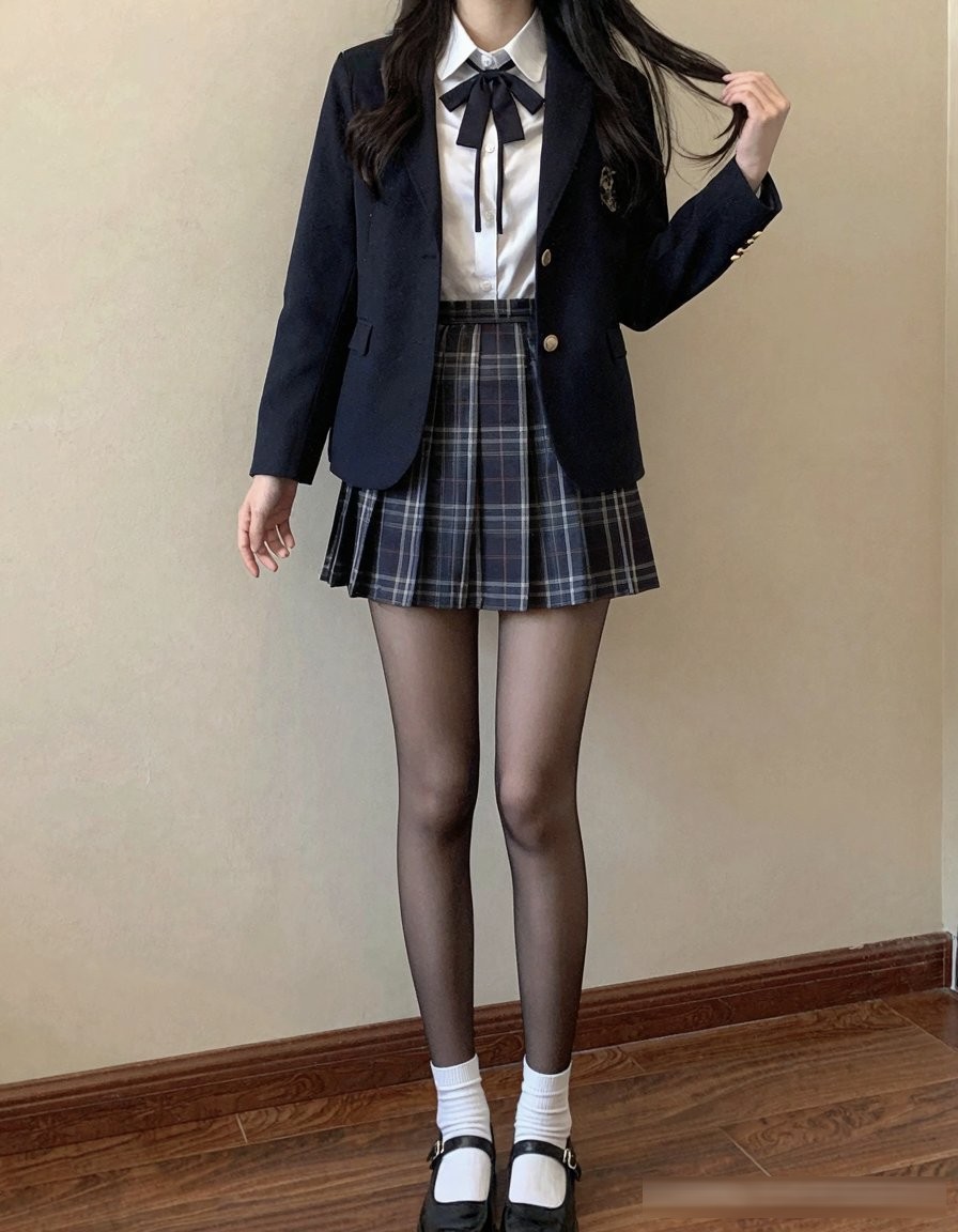 JK制服为什么人人都能穿？4套水手服搭配和它的显瘦逻辑