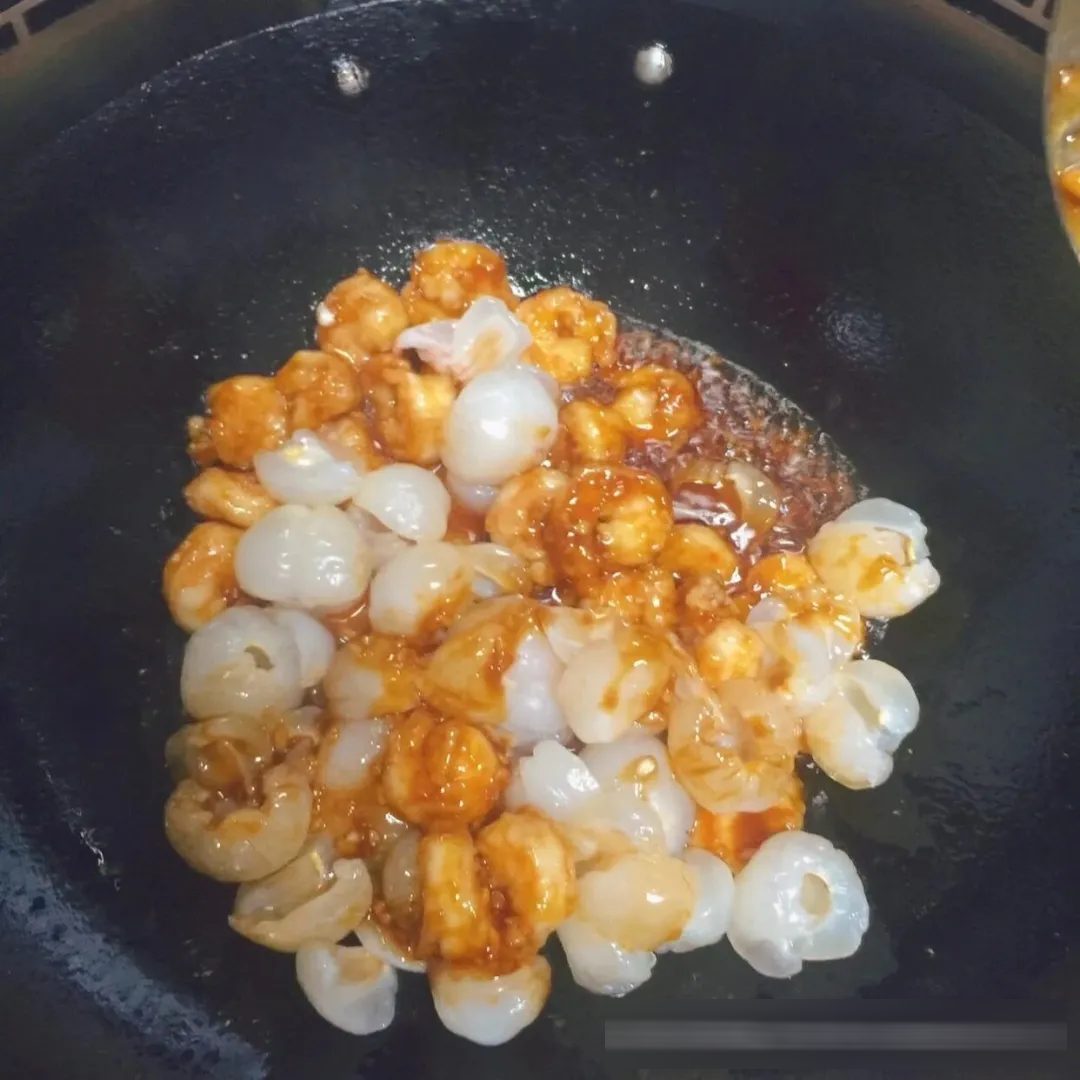 荔枝虾仁：酸甜不辣的夏日家常菜，孩子也爱吃
