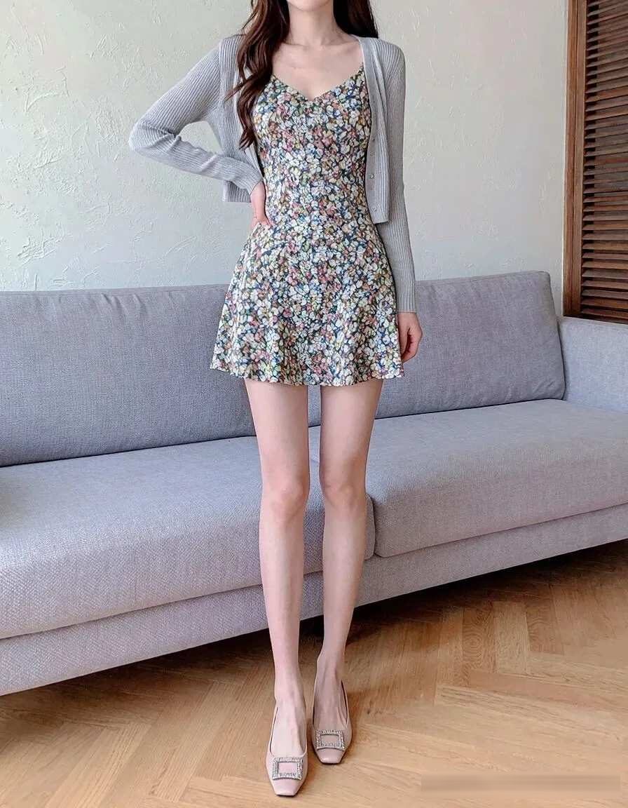 弧形下摆针织衫为什么显瘦？前短后长藏住腰腹和臀线